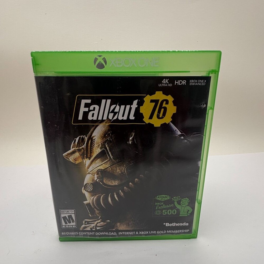 Fallout 76 XB1 Xbox One X Enhanced 4K HDR Bethesda (Microsoft Xbox One, 2018)